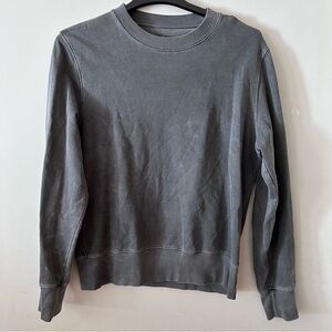 Classic Gray Crewneck Sweater for Men